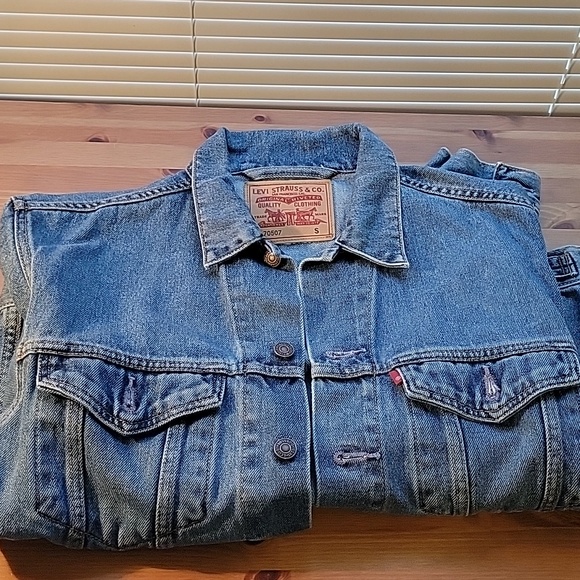 Levi's Blue Denim Jacket - Picture 3 of 11